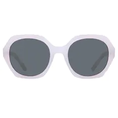 Geometric White Sunglasses