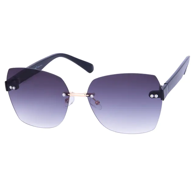 Geometric Black Sunglasses