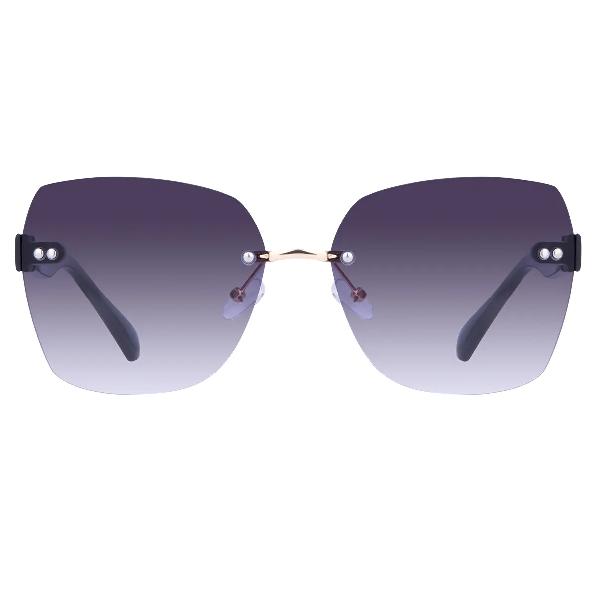 Geometric Black Sunglasses