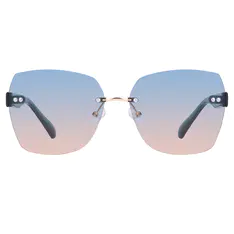 Geometric Green Sunglasses