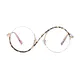 Round Black/Tortoiseshell Eyeglasses