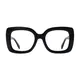 Square Black Eyeglasses
