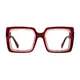 Square Wine Eyeglasses