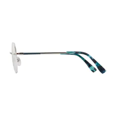 Round Silver Eyeglasses