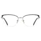 Cat-eye Black/Silver Eyeglasses