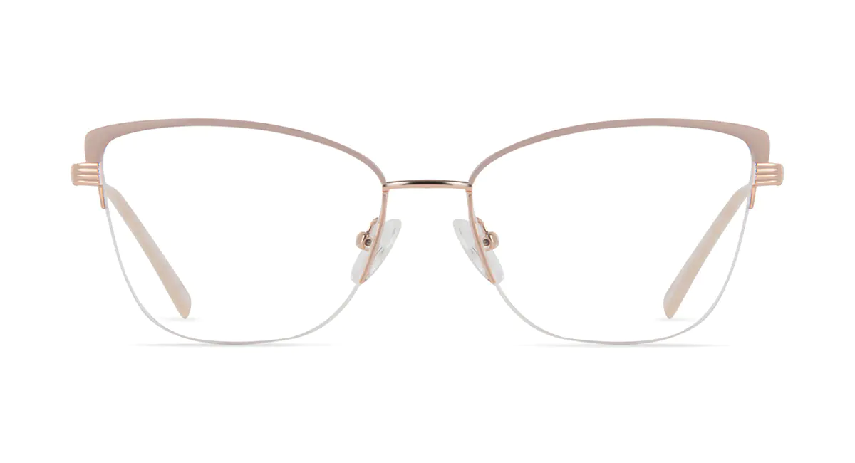 Cat-eye Rose Gold Eyeglasses