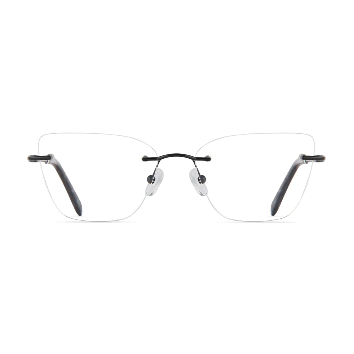 Square Black Eyeglasses