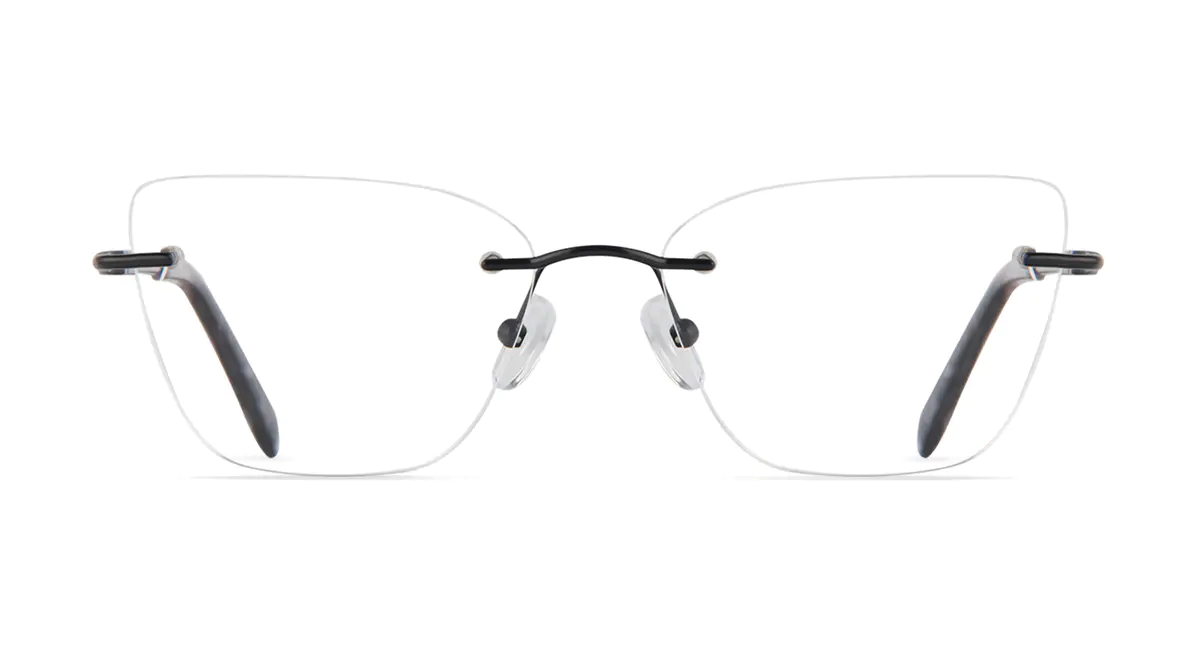 Cat-eye Black Eyeglasses