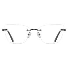 Square Black Eyeglasses