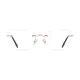 Cat-eye Gold Eyeglasses