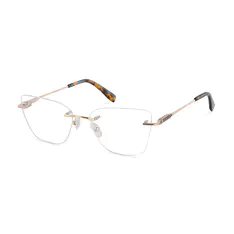 Cat-eye Gold Eyeglasses