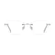 Cat-eye Silver Eyeglasses