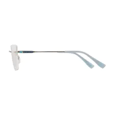 Cat-eye Silver Eyeglasses
