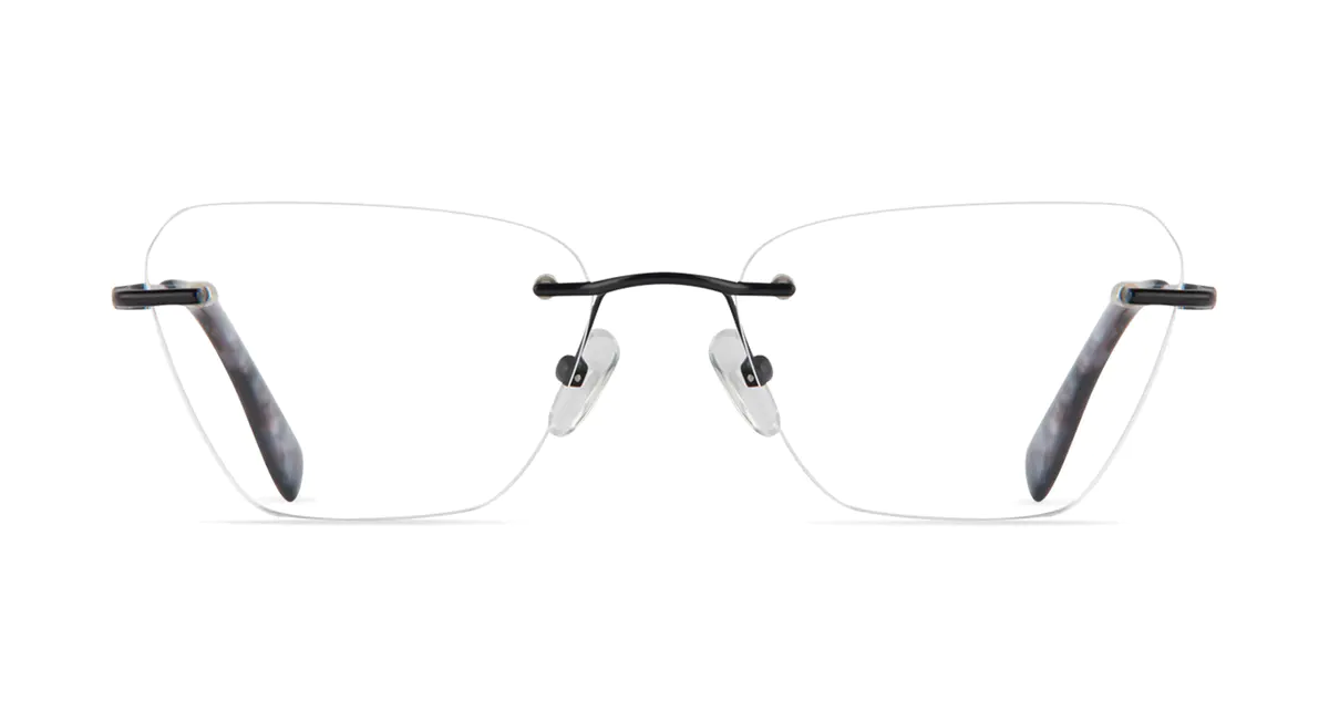 Cat-eye Black Eyeglasses
