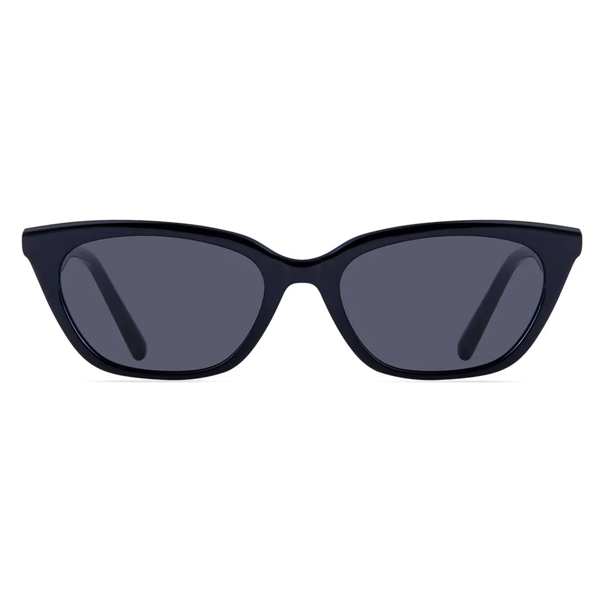Oval Black Sunglasses