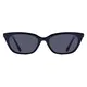 Oval Black Sunglasses