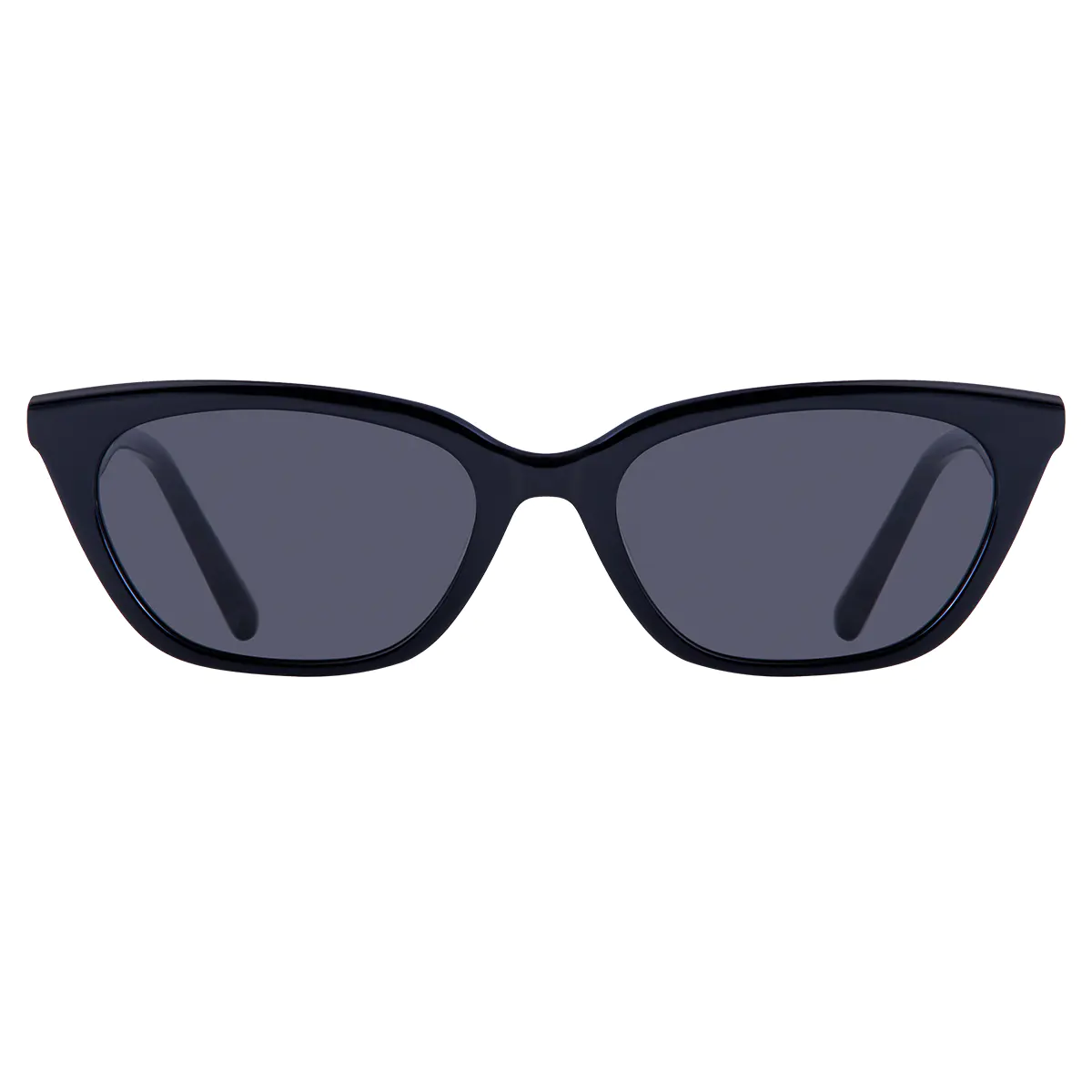 Oval Black Sunglasses