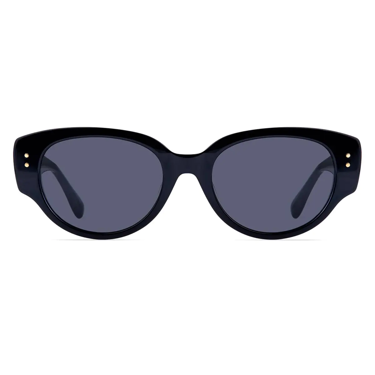 Round Black Sunglasses