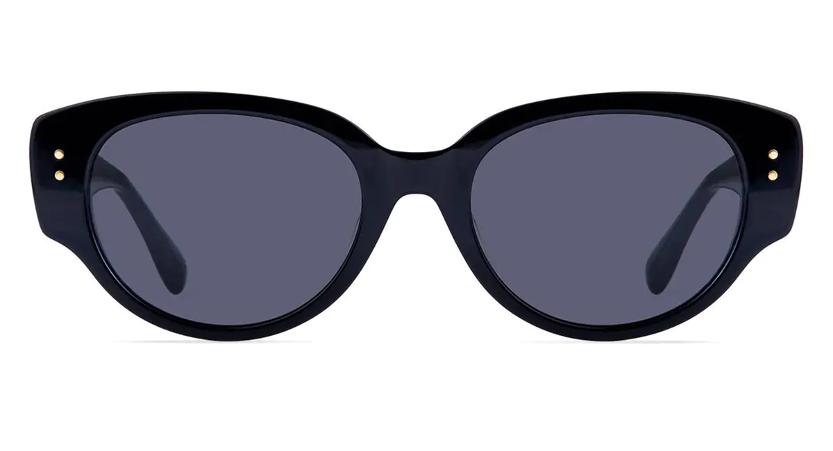 Round Black Sunglasses