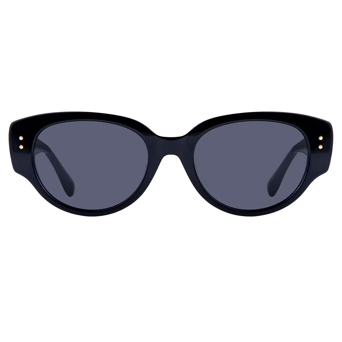 Round Black Sunglasses