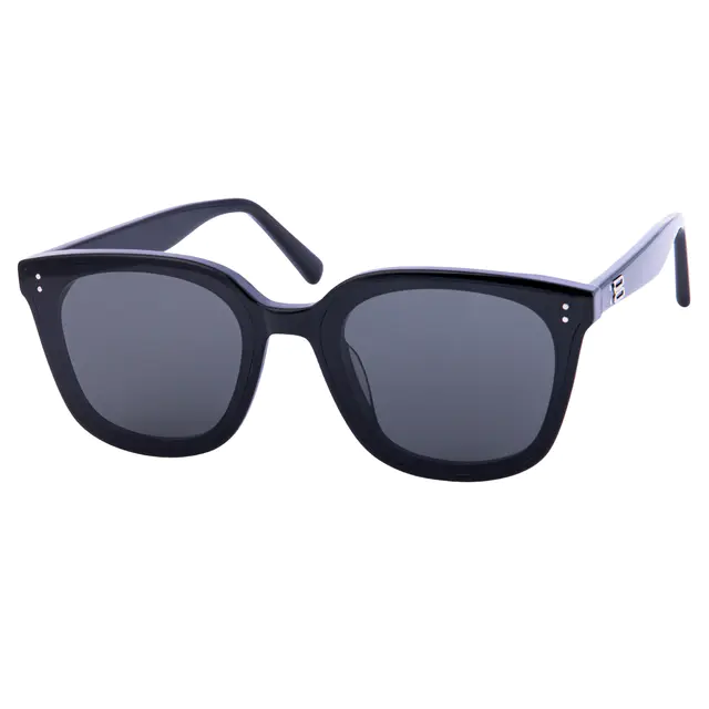 Square Black Sunglasses