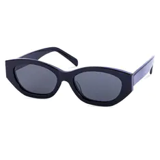 Oval Black Sunglasses