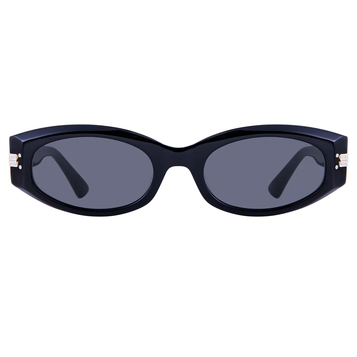 Oval Black Sunglasses