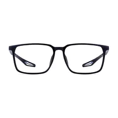 Rectangle Black Sport Eyeglasses