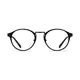 Round Black Eyeglasses