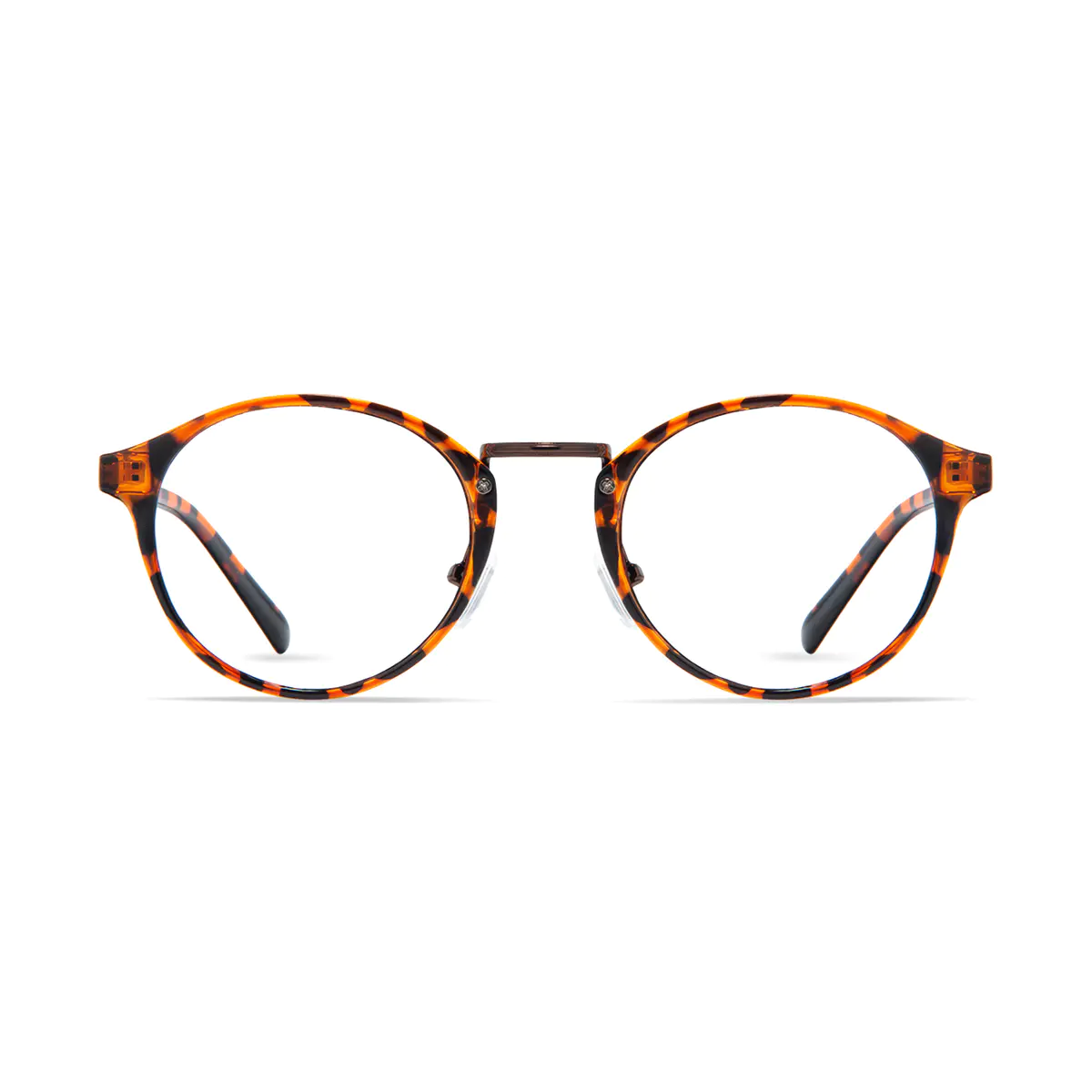 Round Tortoiseshell Eyeglasses