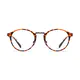 Round Tortoiseshell Eyeglasses