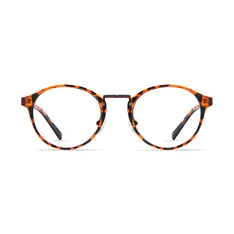 Round Tortoiseshell Eyeglasses
