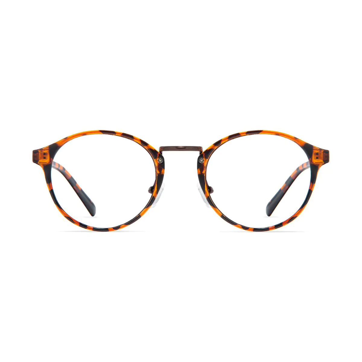 Round Tortoiseshell Eyeglasses