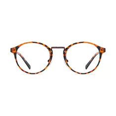 Round Tortoiseshell Eyeglasses