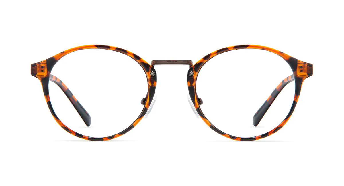 Round Tortoiseshell Eyeglasses