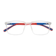 Rectangle Clear Sport Eyeglasses