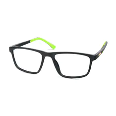 Rectangle Black/Green Sport Eyeglasses