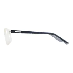Rectangle Clear/Black Sport Eyeglasses