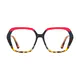 Square Red/Tortoiseshell Eyeglasses
