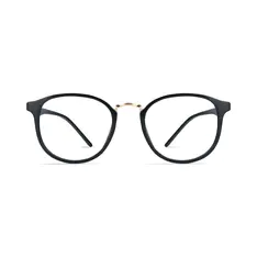 Round Black Eyeglasses