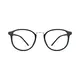 Round Black Eyeglasses