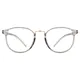 Round Light Gray Eyeglasses
