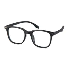 Square Black Eyeglasses