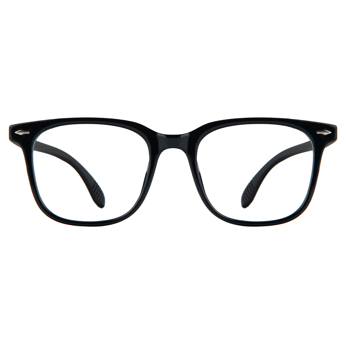 Square Black Eyeglasses