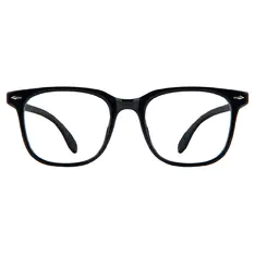 Square Black Eyeglasses
