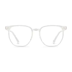 Square Clear Eyeglasses