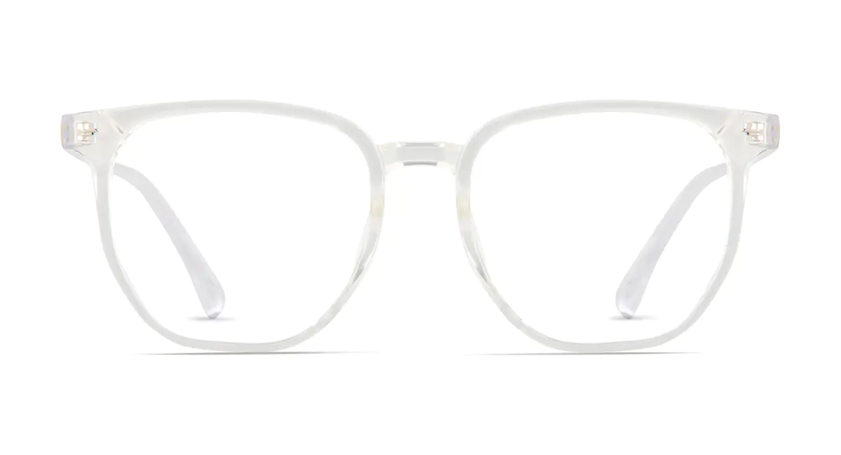 Square Clear Eyeglasses