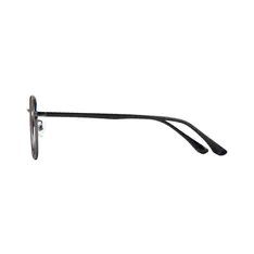 Round Gray Eyeglasses