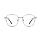 Round Gray Eyeglasses