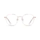 Round Rose Gold Eyeglasses